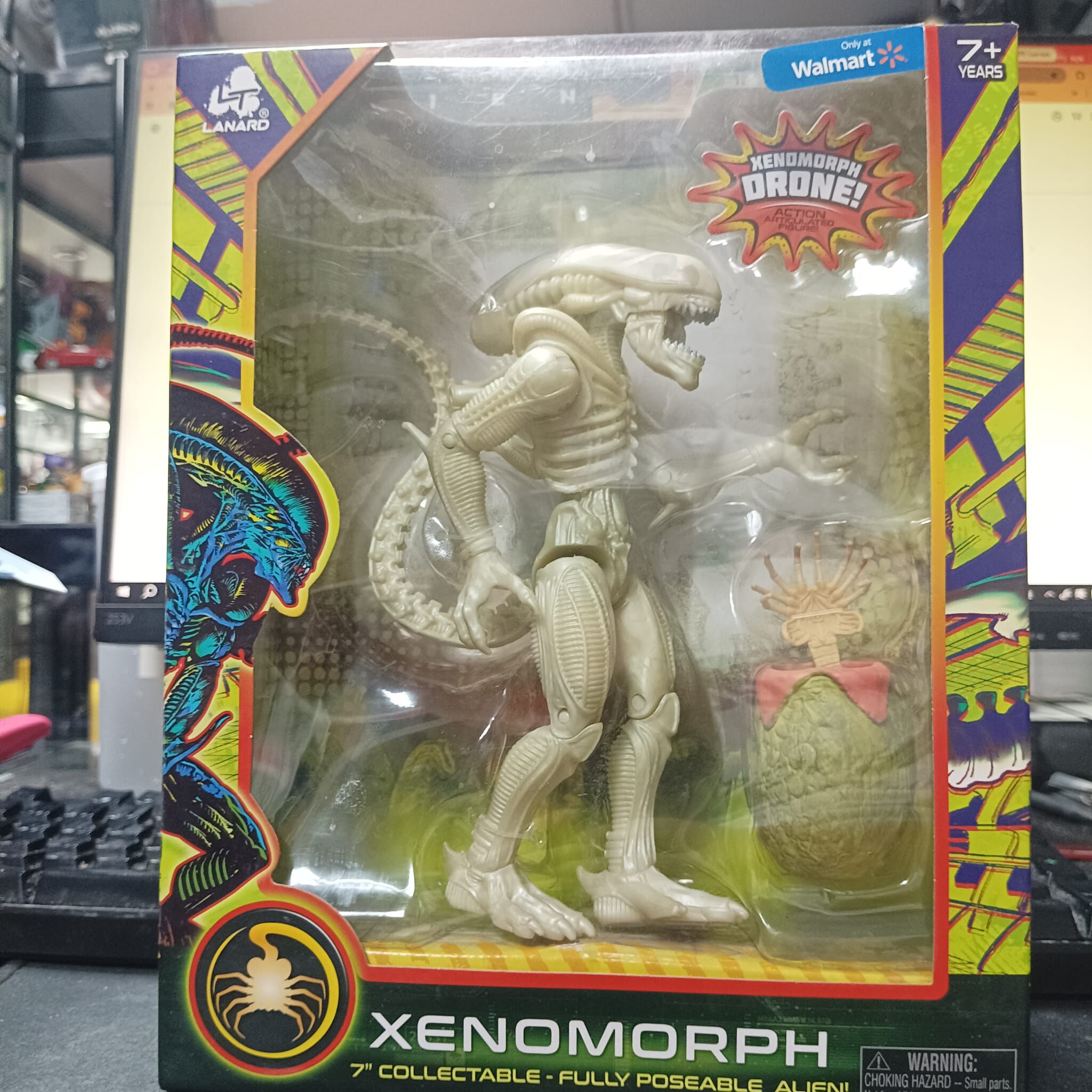 寄賣-其它-Lanard Alien Collection Xenomorph Drone