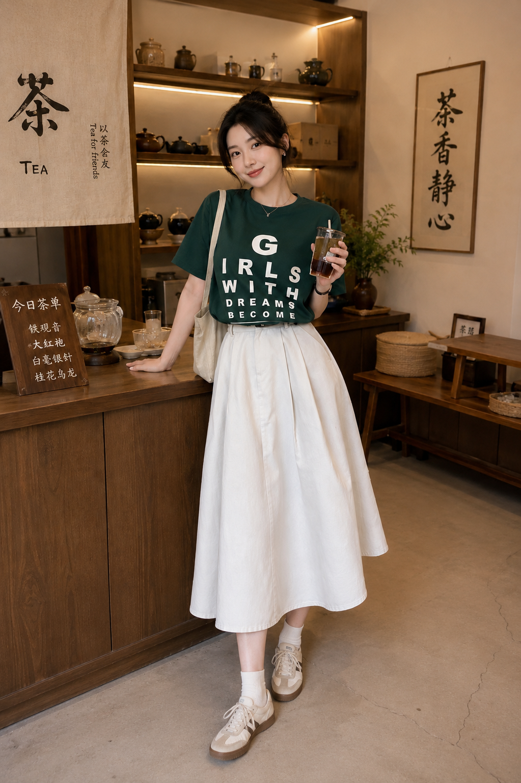 SHORT SLEEVE OPTIC WORDING TEE