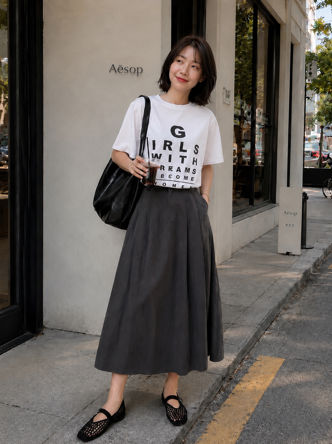 SHORT SLEEVE OPTIC WORDING TEE