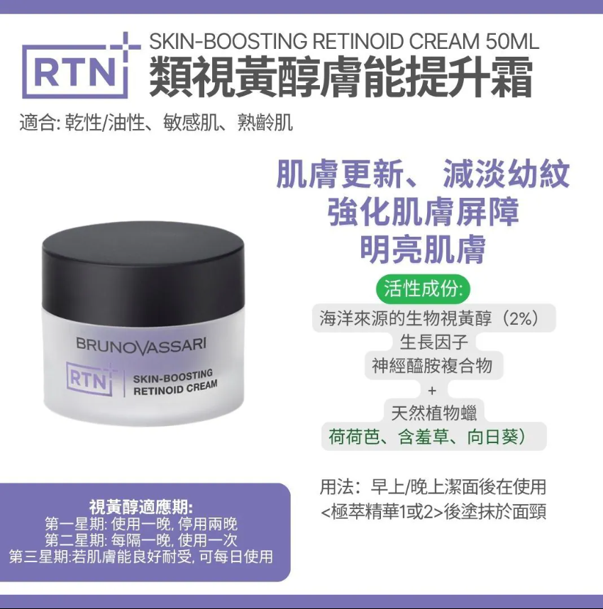 [RTN+] 類視黃醇膚能提升霜 - 50ml