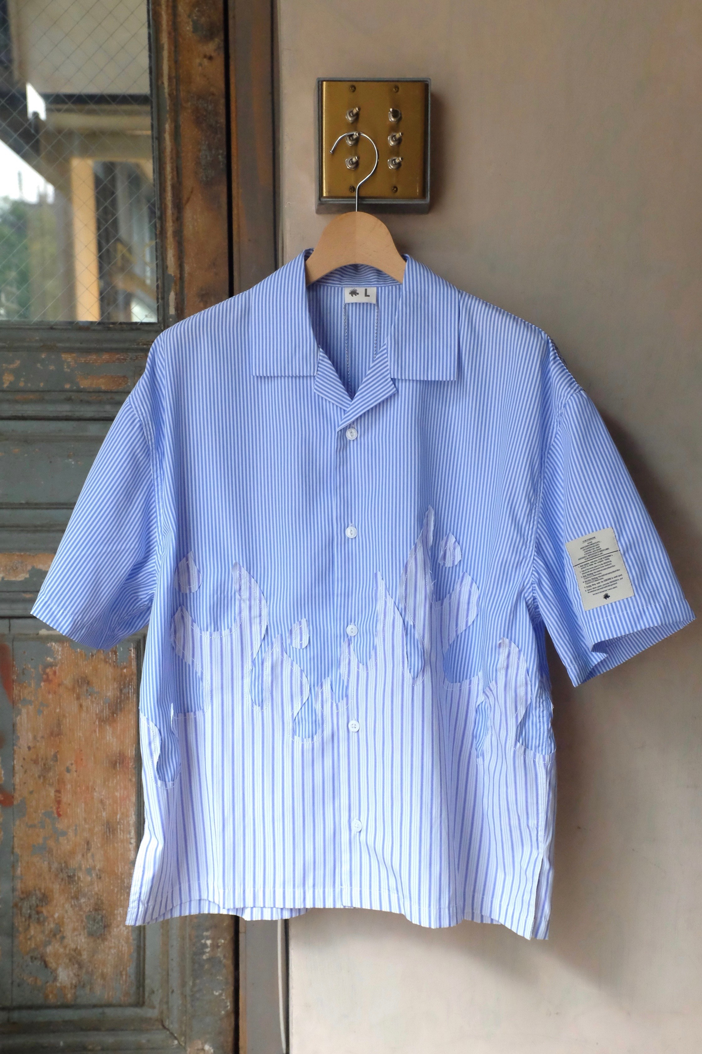 Club Stubborn The Flame SS Shirt - Light Stripe