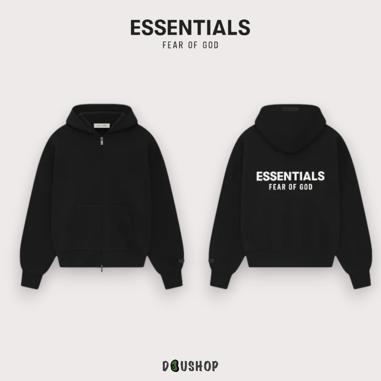 Essentials  Classic Zip-Up Hoodie 拉鍊外套