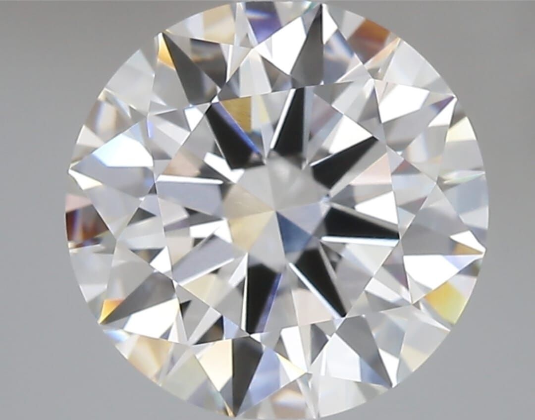 IGI LAB GROWN DIAMOND 5.09 D VVS2 IDEAL 2EX NON