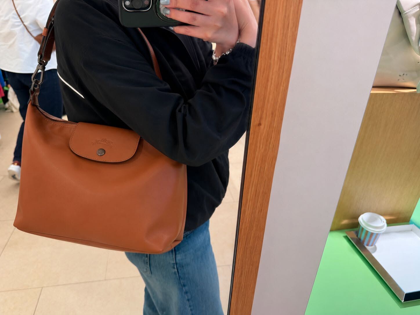 LYS019534 Longchamp Le Pliage Xtra Hobo Bag