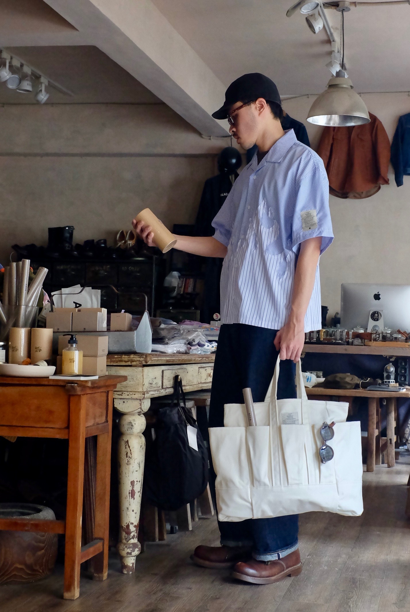 Club Stubborn Utility Vacation Tote Bag