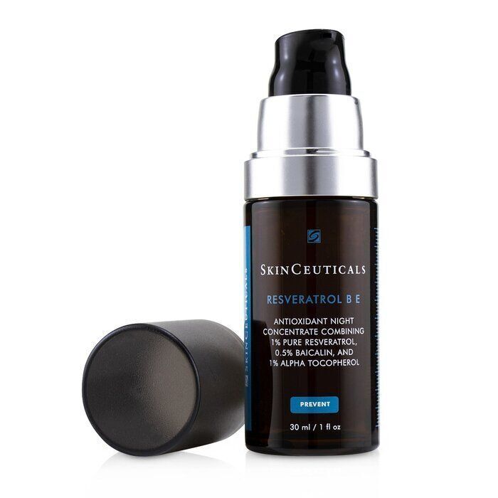 SkinCeuticals 修麗可 PESVERATROL BE RBE 晚間抗氧修復精華 濃縮抗氧化夜間精華 30ML[平行進口]3606000475380