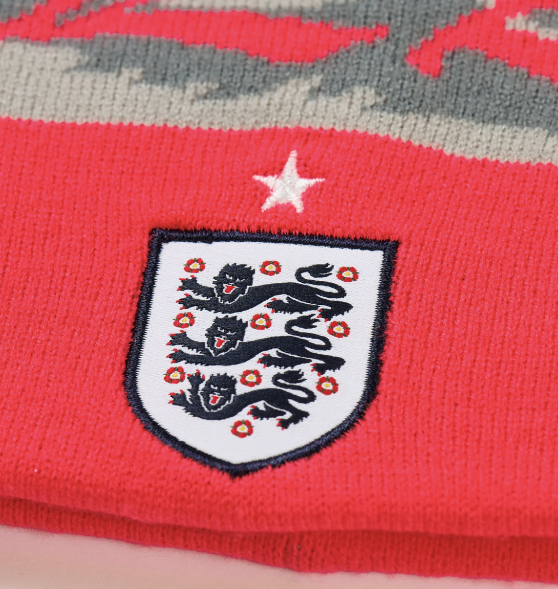 Palace x Nike x England Uncuffed Beanie