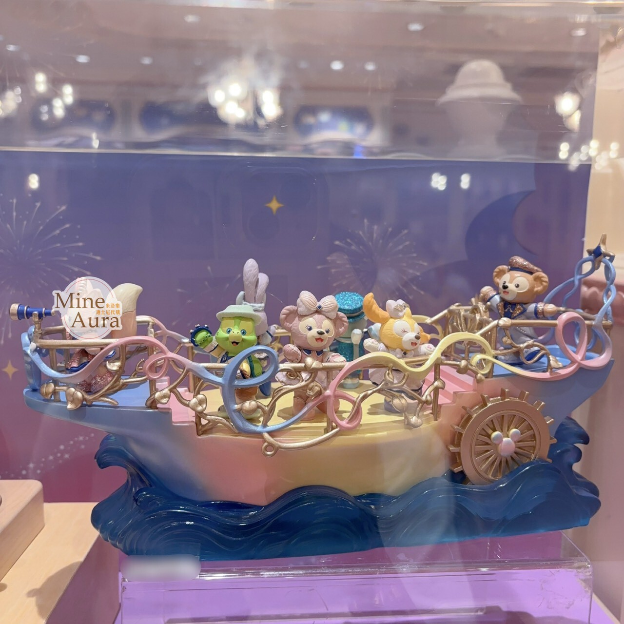 10歲生日慶典 達菲 Duffy 與好友 遊行 花車 擺飾品 -上海迪士尼樂園
