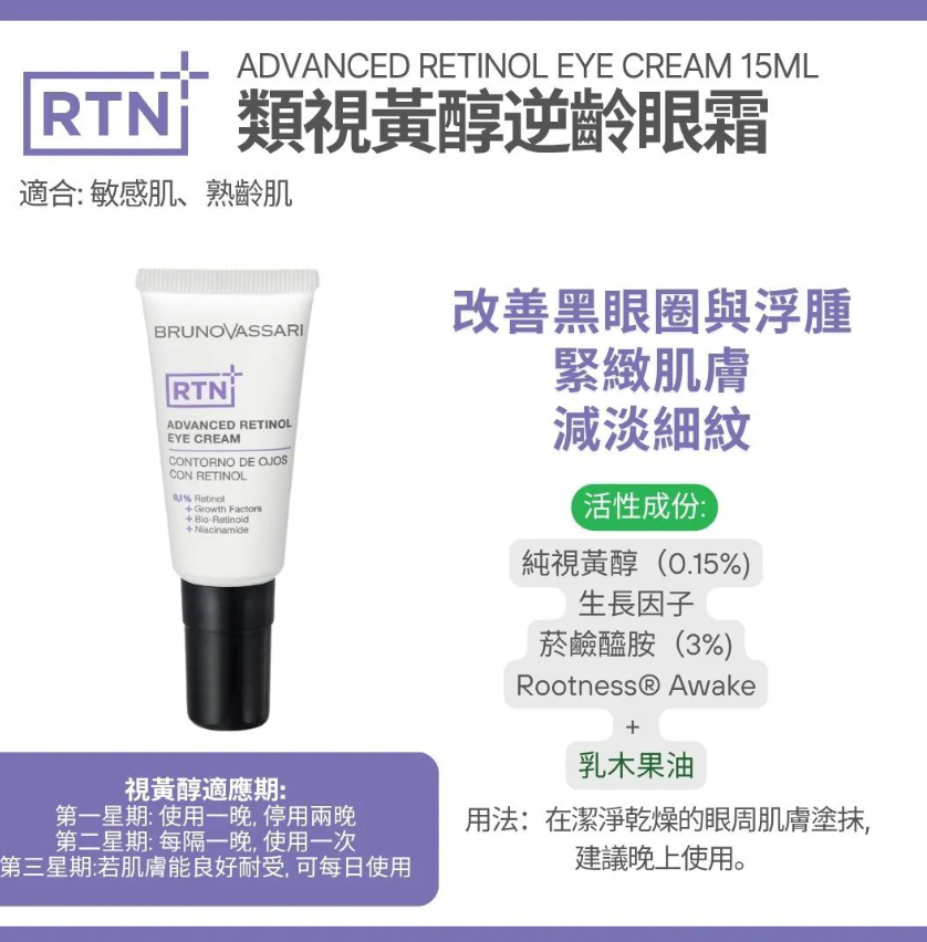 [RTN+] 類視黃醇逆齡眼霜 - 17ml
