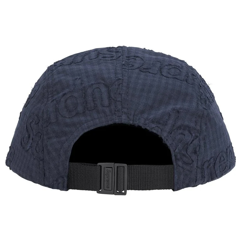 ☆ETW☆【EASY TO WEAR】SUPREME 26SS Monogram Gingham Camp Cap 老帽 五分割