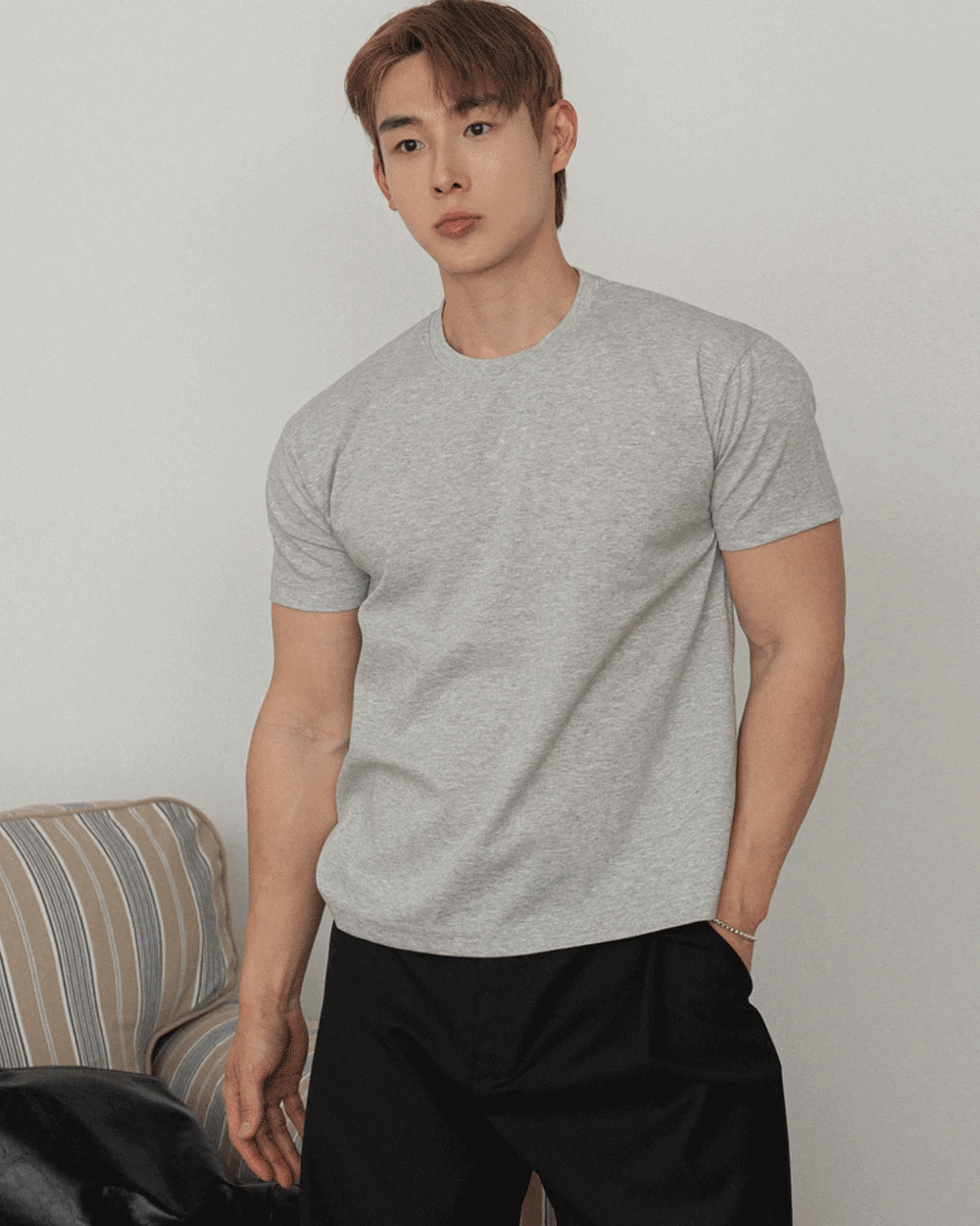Cooling Cropped Short Sleeve Tee