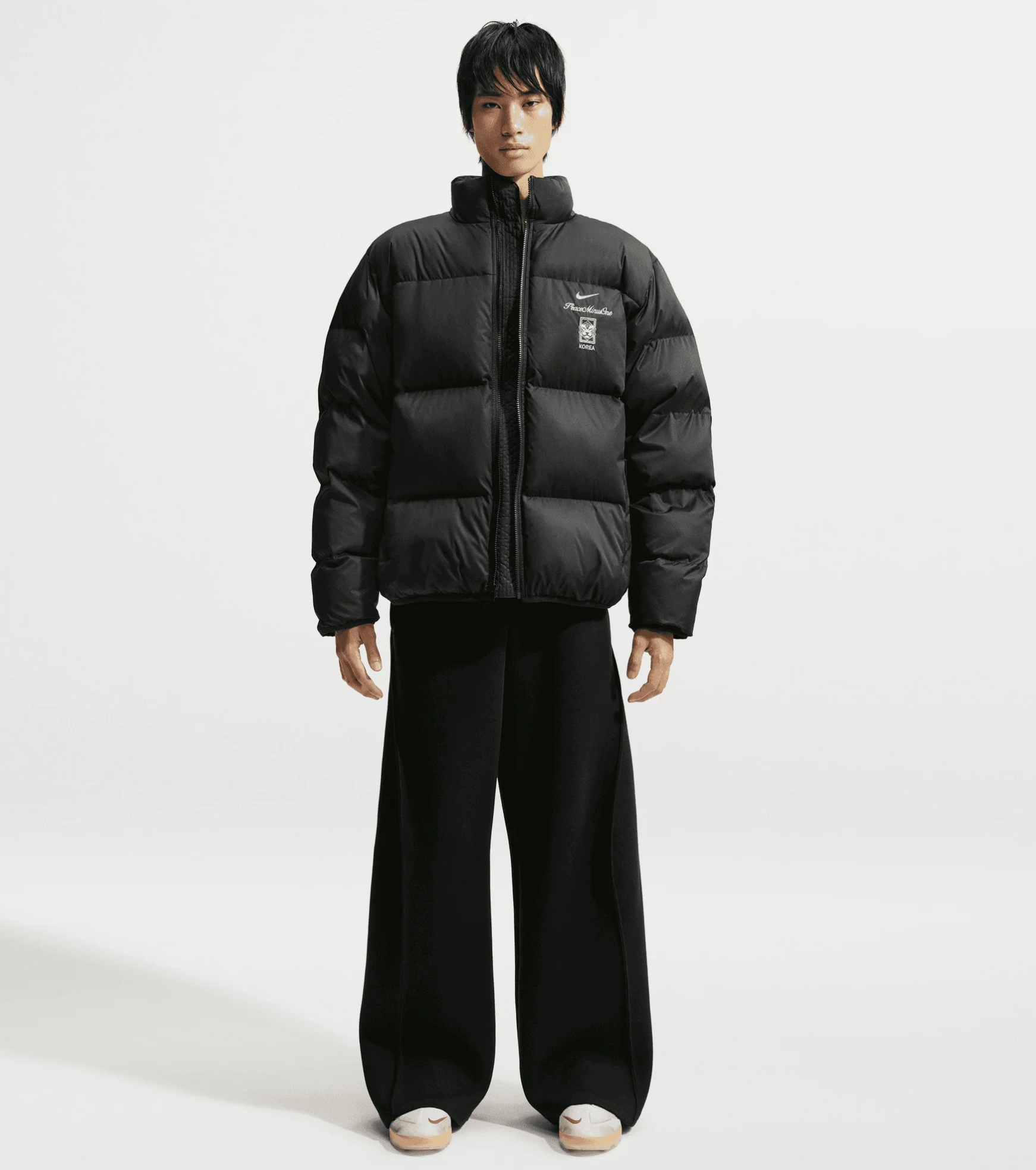 PEACEMINUSONE x Nike Team Korea Puffer Jacket