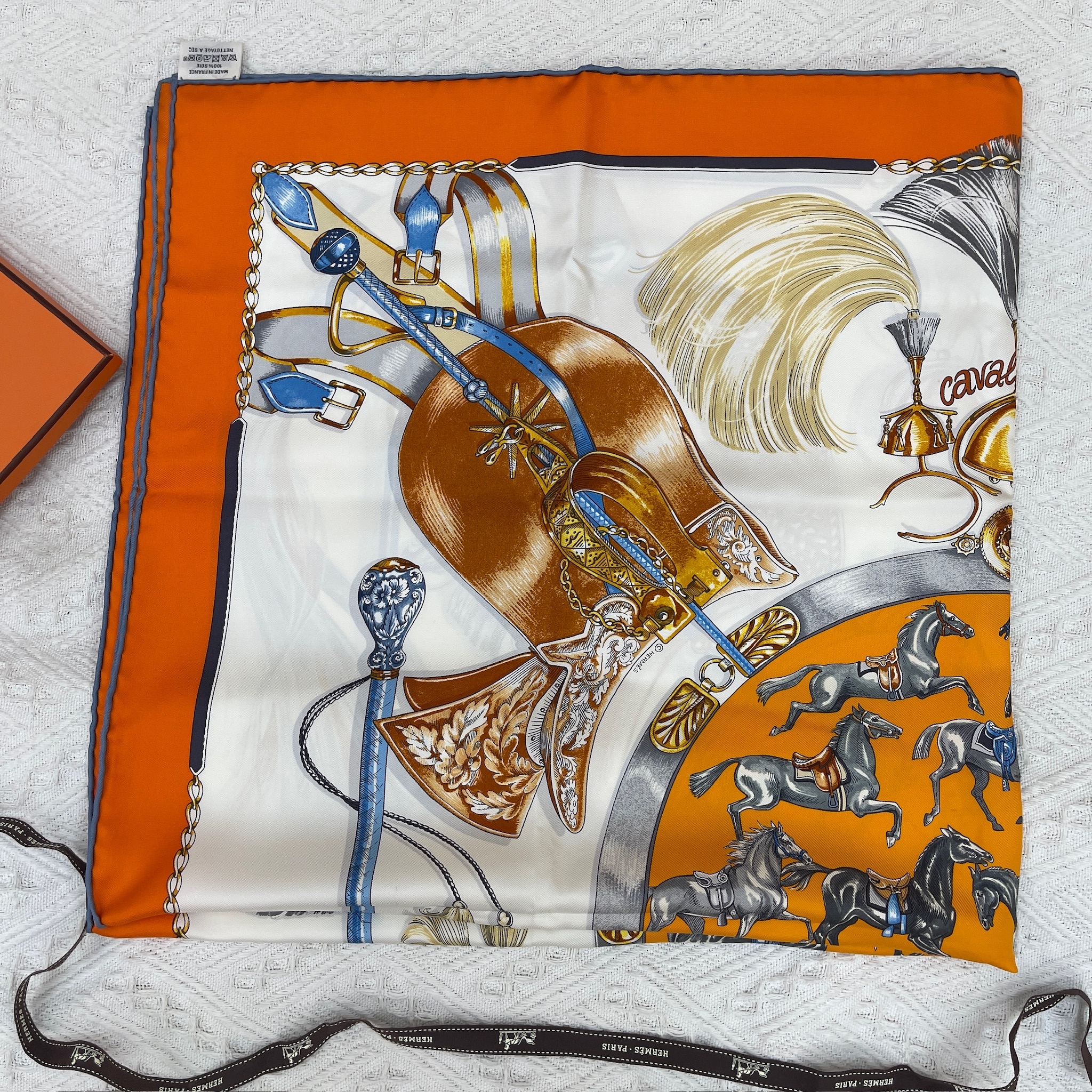 Hermes Cavalcades Scarf