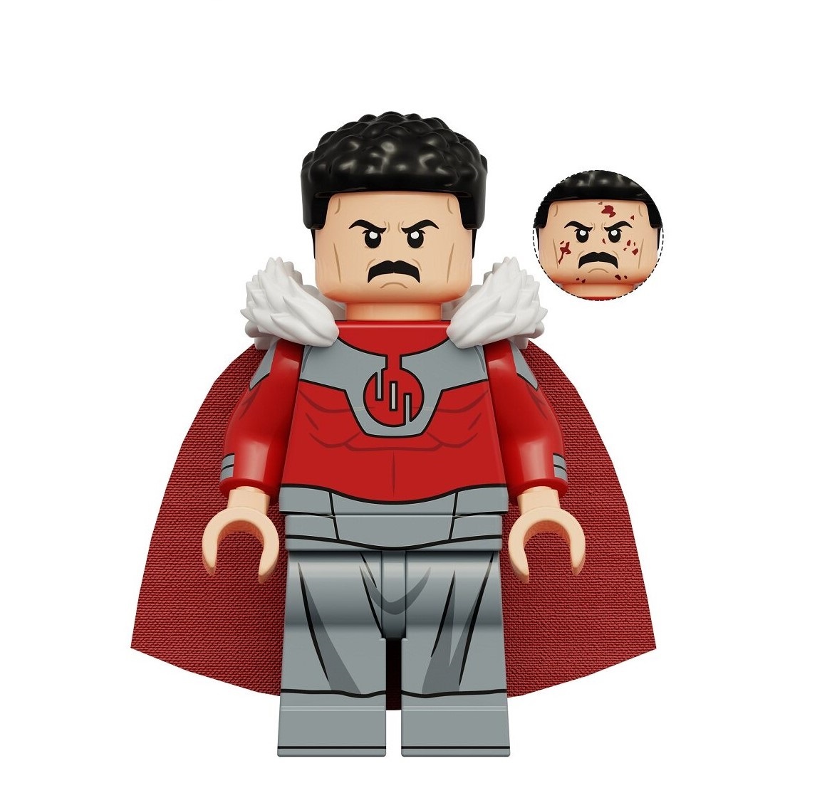 Invincible Thragg DC SuperHeroes Custom Minifigures Fit Lego KDL860 K2384