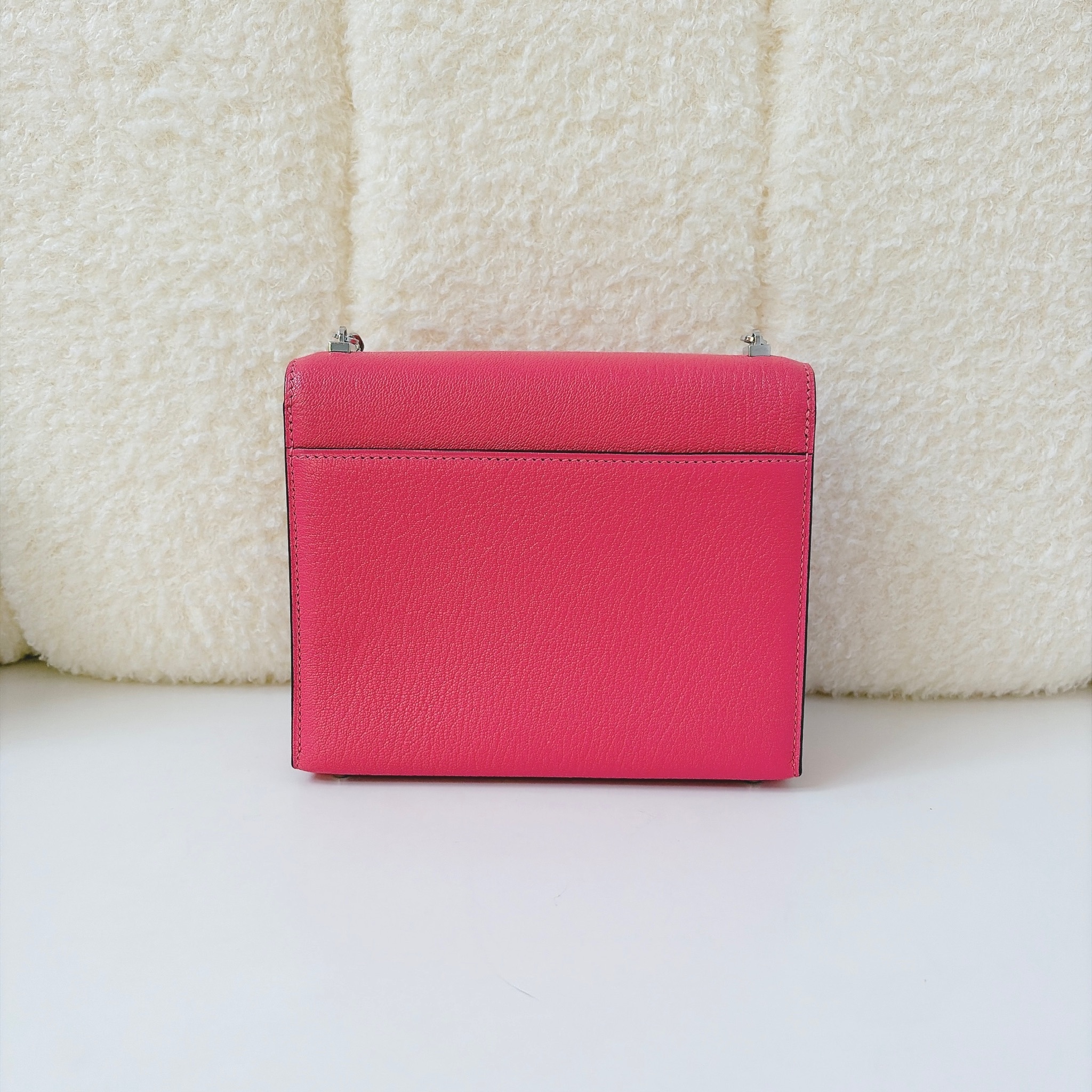 Hermes Verrou Chaine - Rose Extreme / SHW