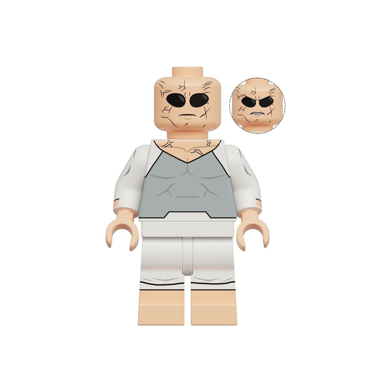 Invincible Prisoner Mark DC SuperHeroes Custom Minifigures Fit Lego KDL860 K2385