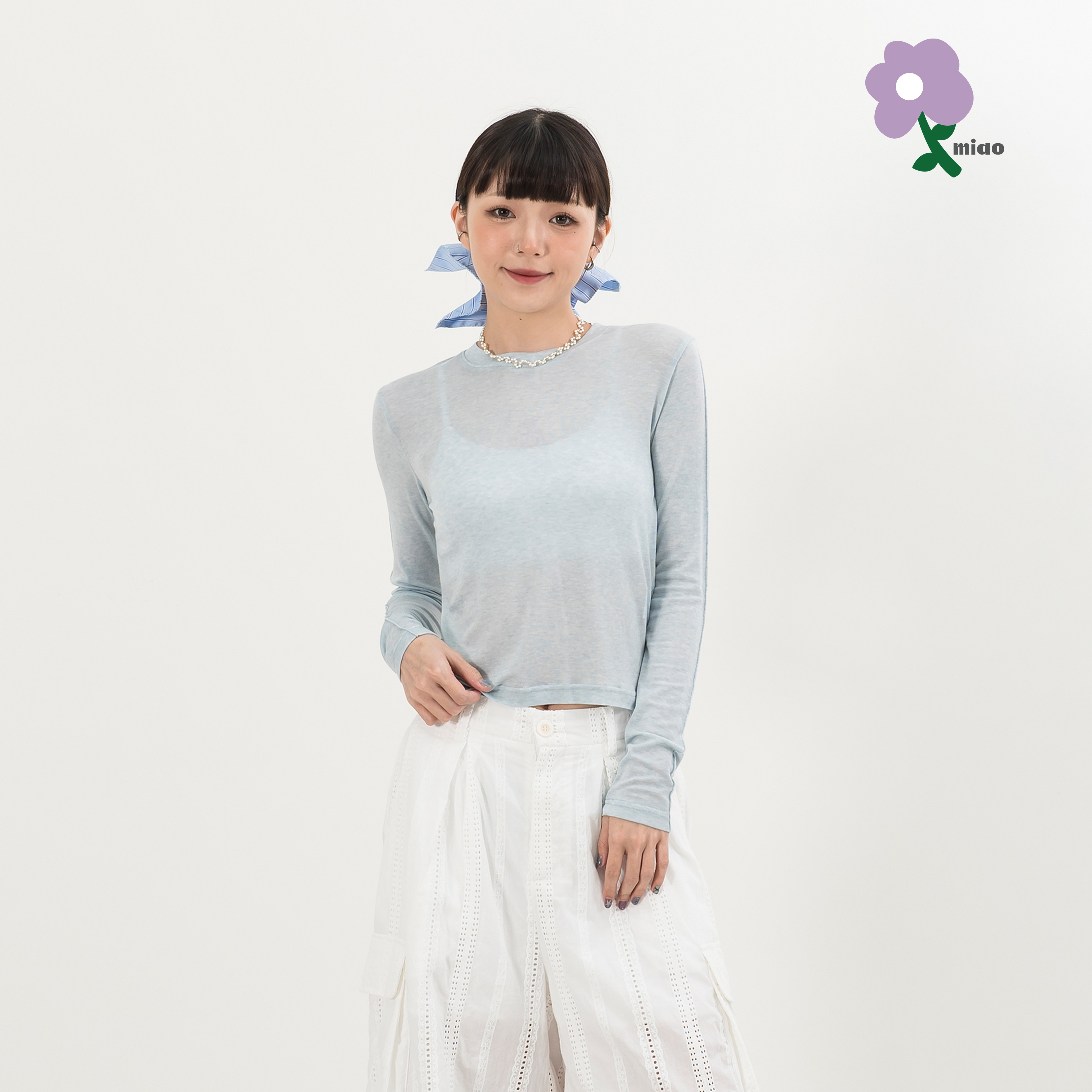 AGILITY MIAO Lyocell Tencel Top 天絲涼感 長袖上衣 [M-T40]