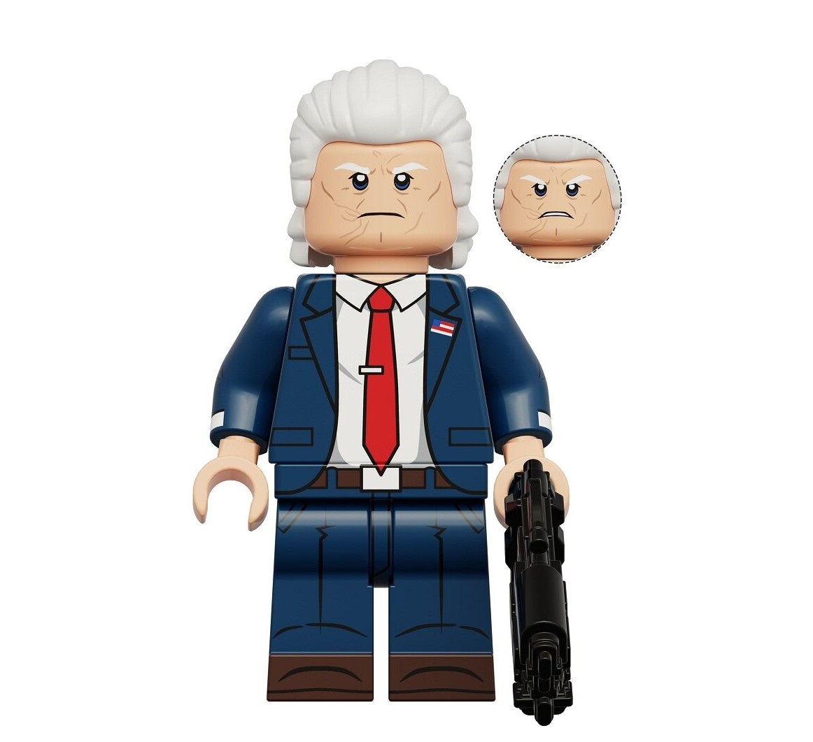 Invincible Cecil Stedman DC SuperHeroes Custom Minifigures Fit Lego KDL860 K2388
