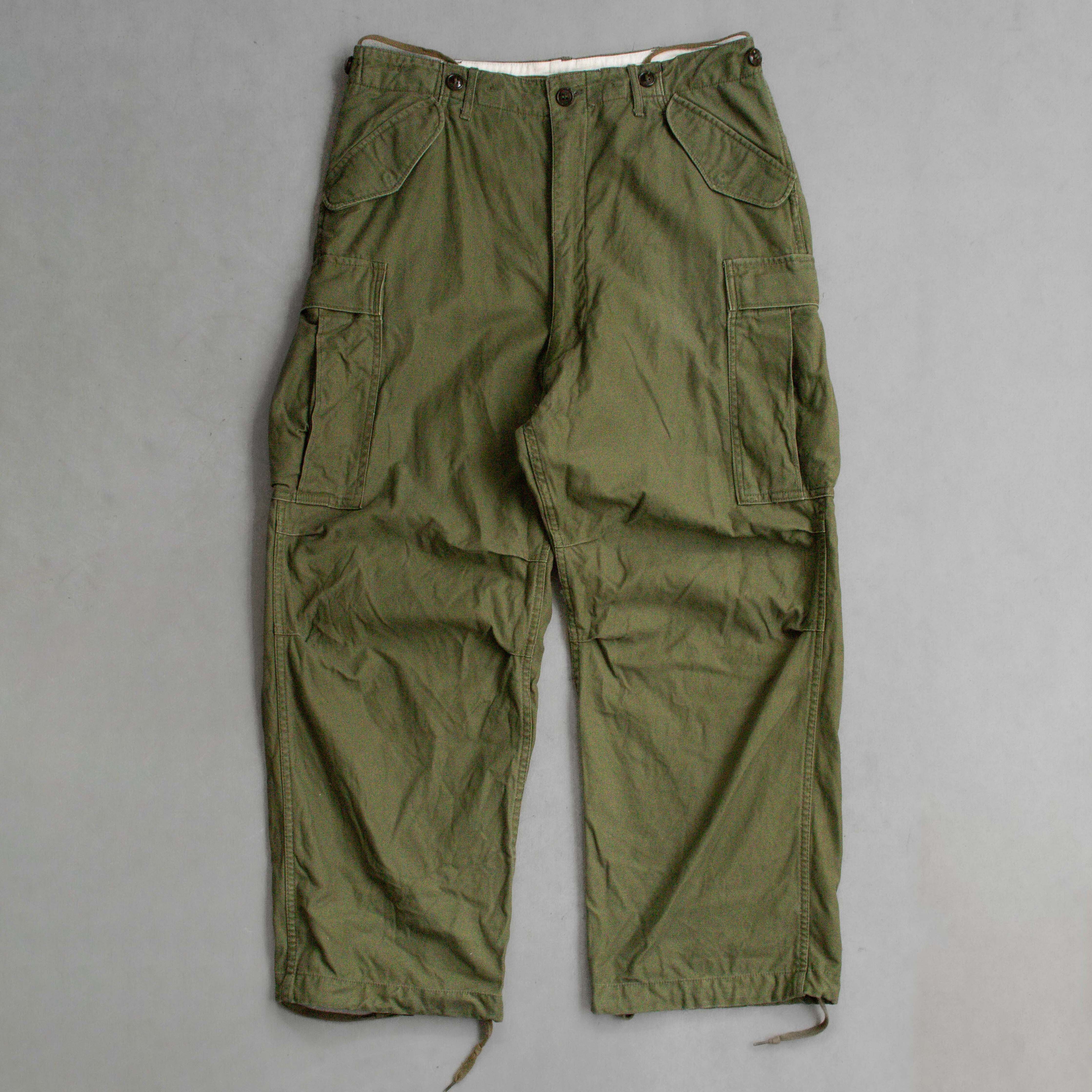 50S US ARMY M51 CARGO PANTS 美軍 公發 多口袋 軍綠 軍褲 長褲 MR