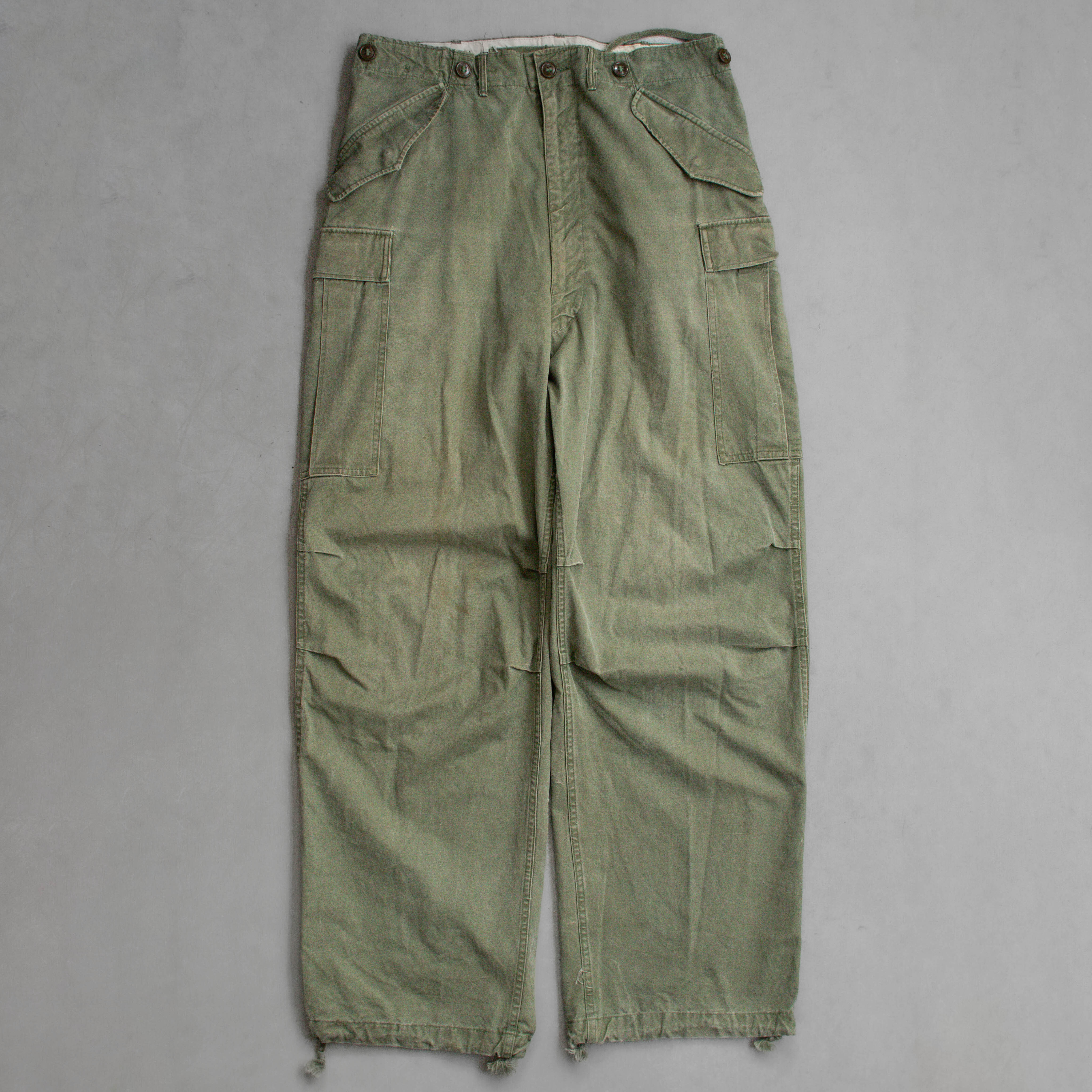 50S US ARMY M51 CARGO PANTS 美軍 公發 多口袋 軍綠 軍褲 長褲 ML