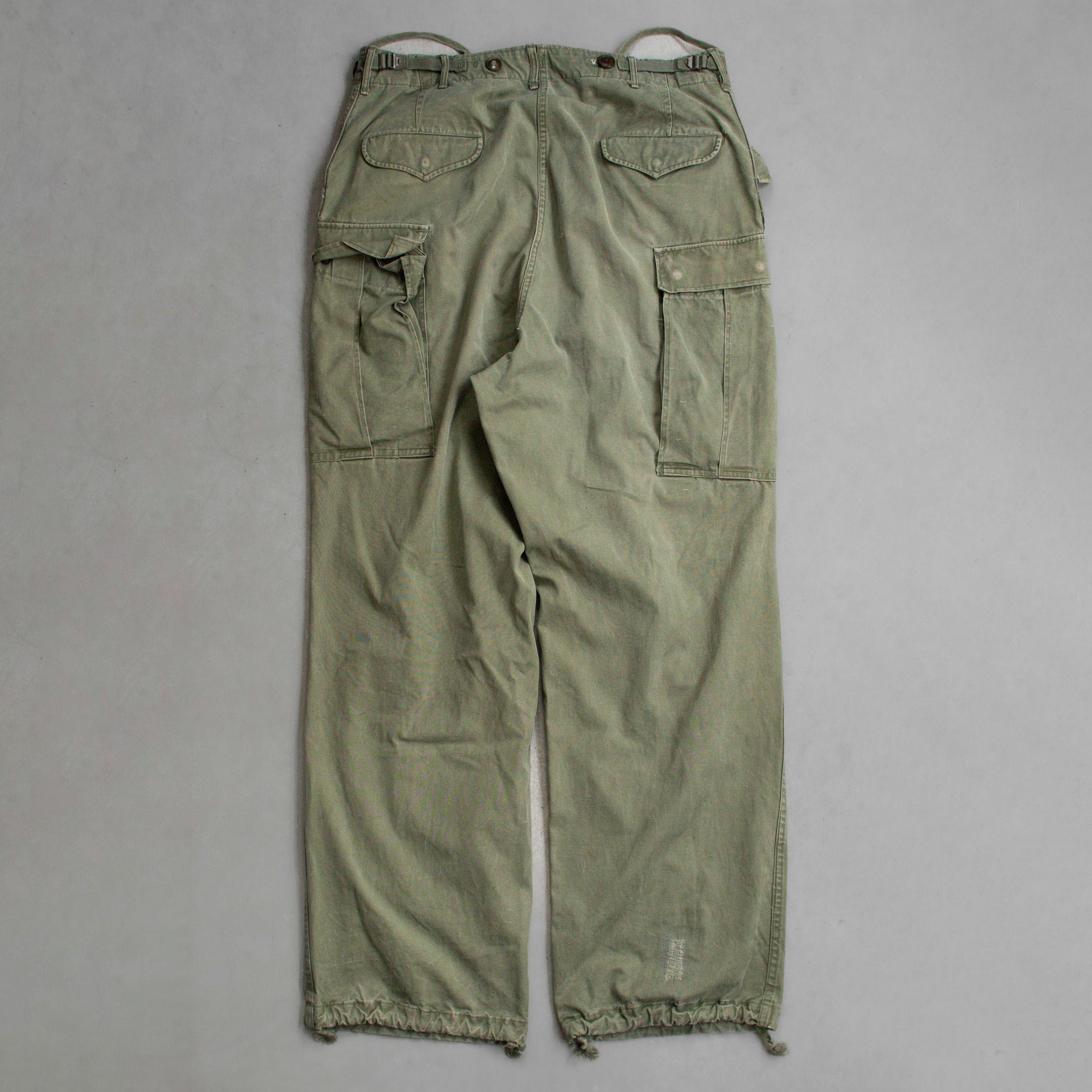 50S US ARMY M51 CARGO PANTS 美軍 公發 多口袋 軍綠 軍褲 長褲 ML