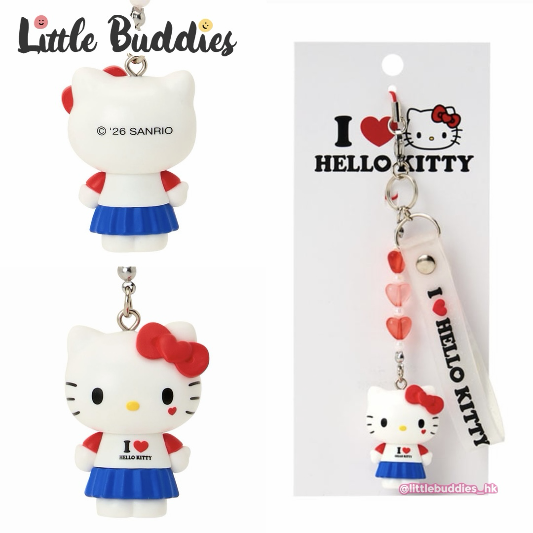 日本 Sanrio I love Sanrio characters 系列 電話繩吊飾