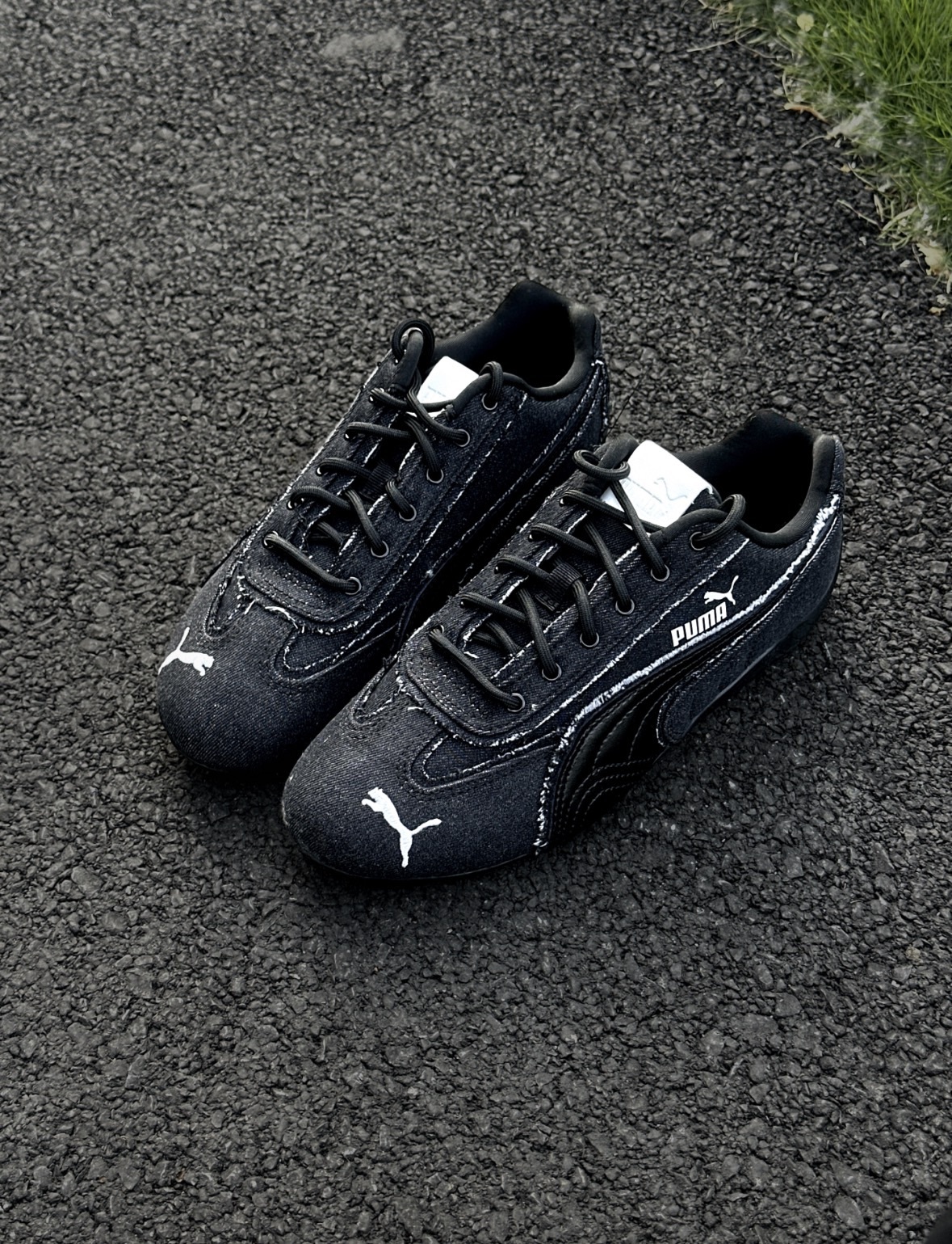 PUMA Speedcat Crafted Denim 牛仔布賽車運動鞋 男女共同 407110-01