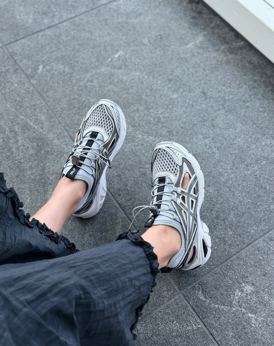 ASICS GT-2160 BREEZE 灰銀 灰白 溯溪鞋 運動涼鞋 快速鞋帶 免綁鞋帶 透氣 男女鞋 1203A951-020 / 調貨