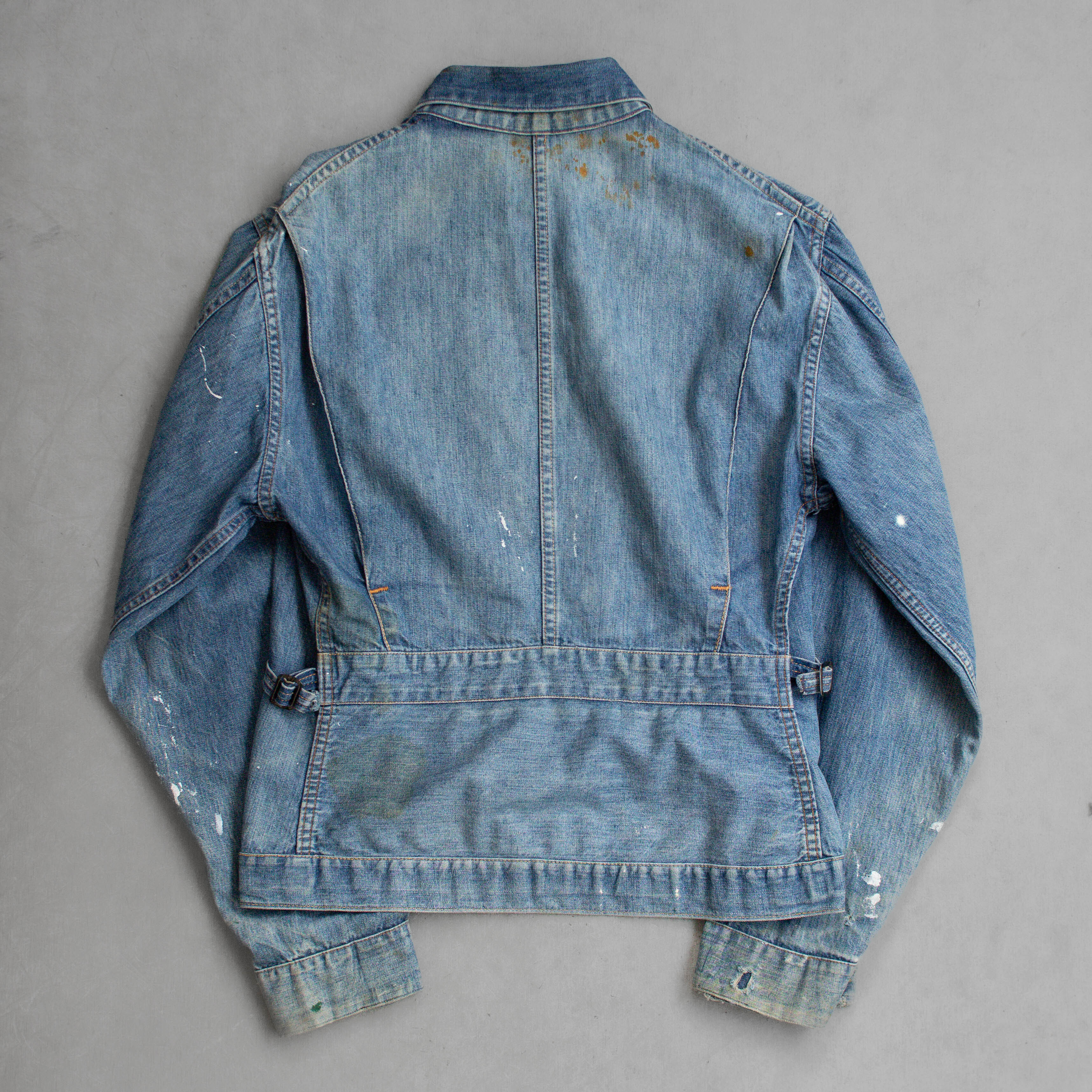 50-60s DENIM SPORTS JACKET 美國 丹寧 工作 外套