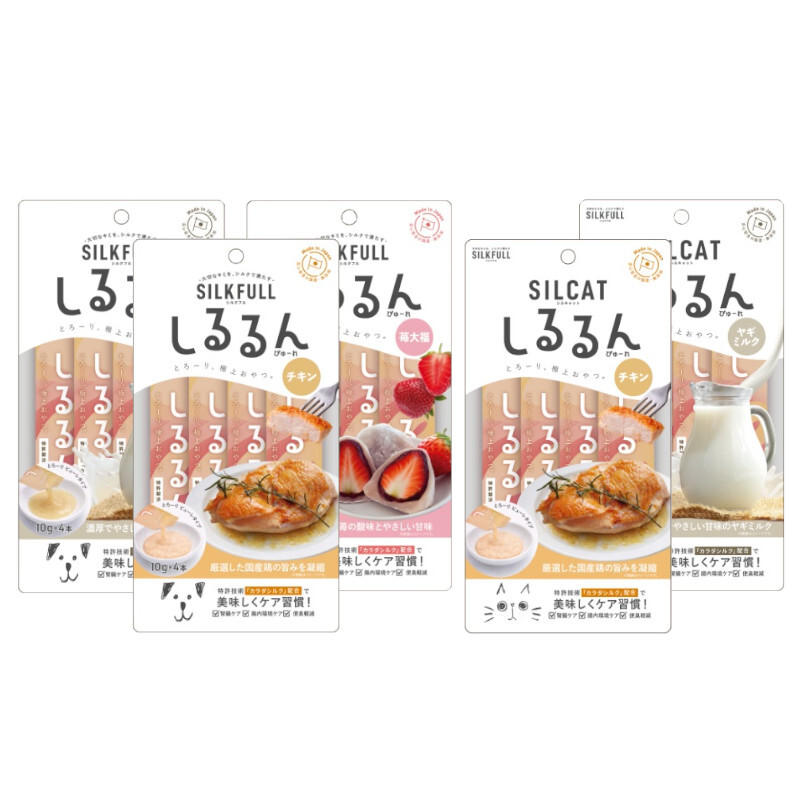 [SILKFULL/SILCAT] Shirun puree set
