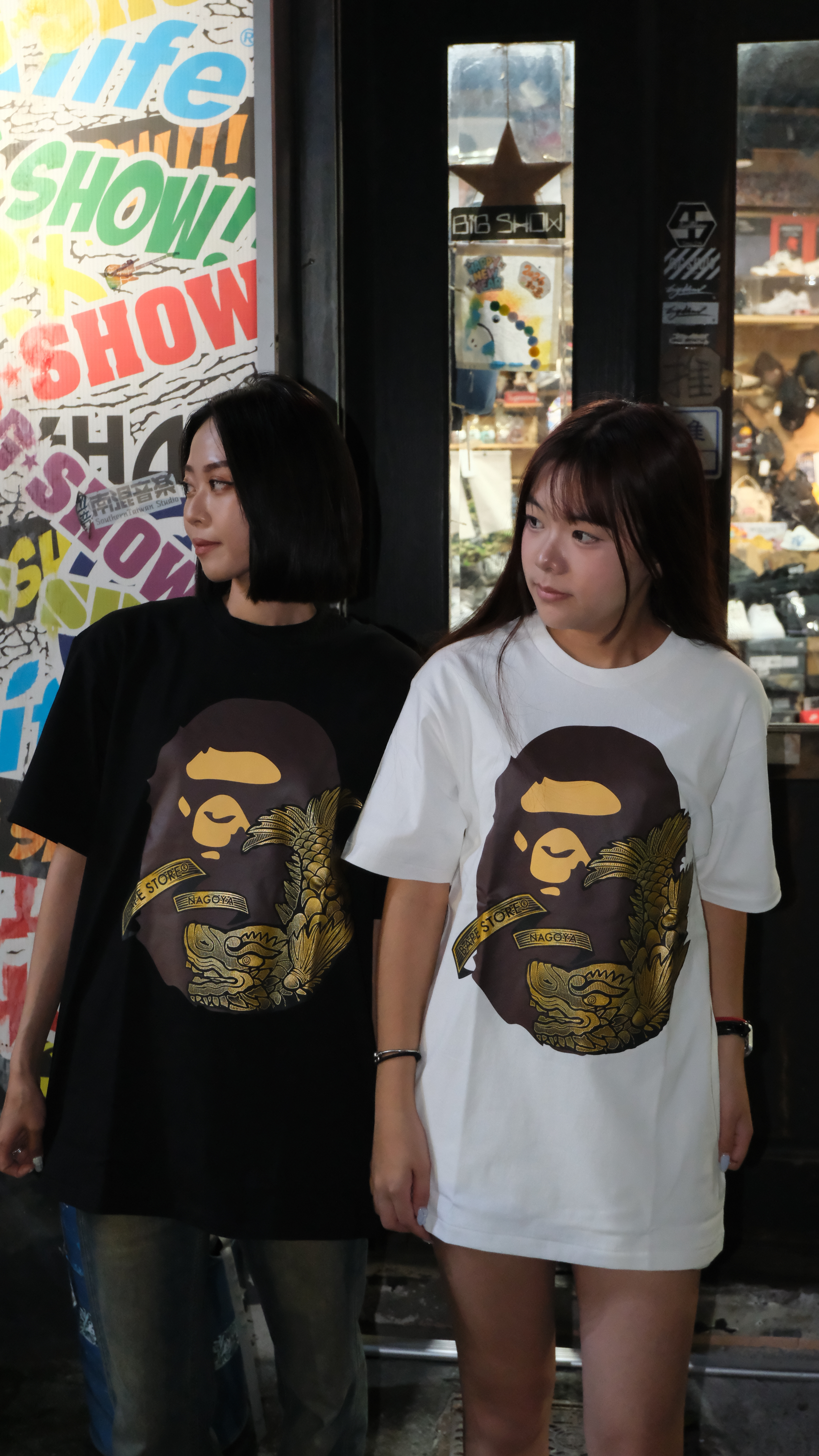 BAPE 26SS 日本 名古屋限定 猿人頭 短Tee