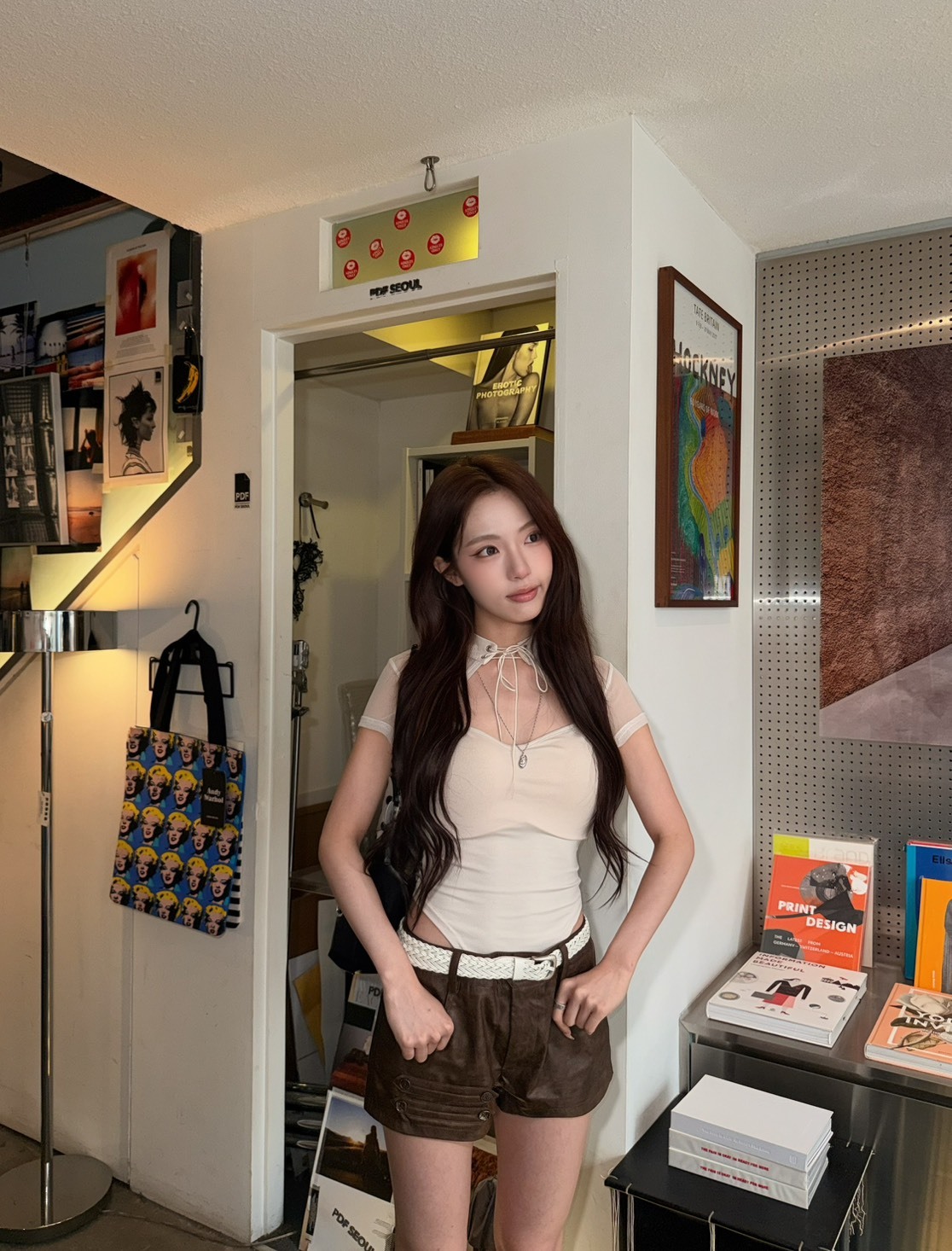 現貨! 9.amez project vintage rider short 拿破崙皮革短褲 (brown)