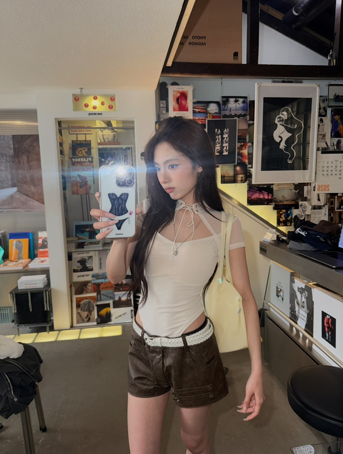 現貨! 9.amez project vintage rider short 拿破崙皮革短褲 (brown)