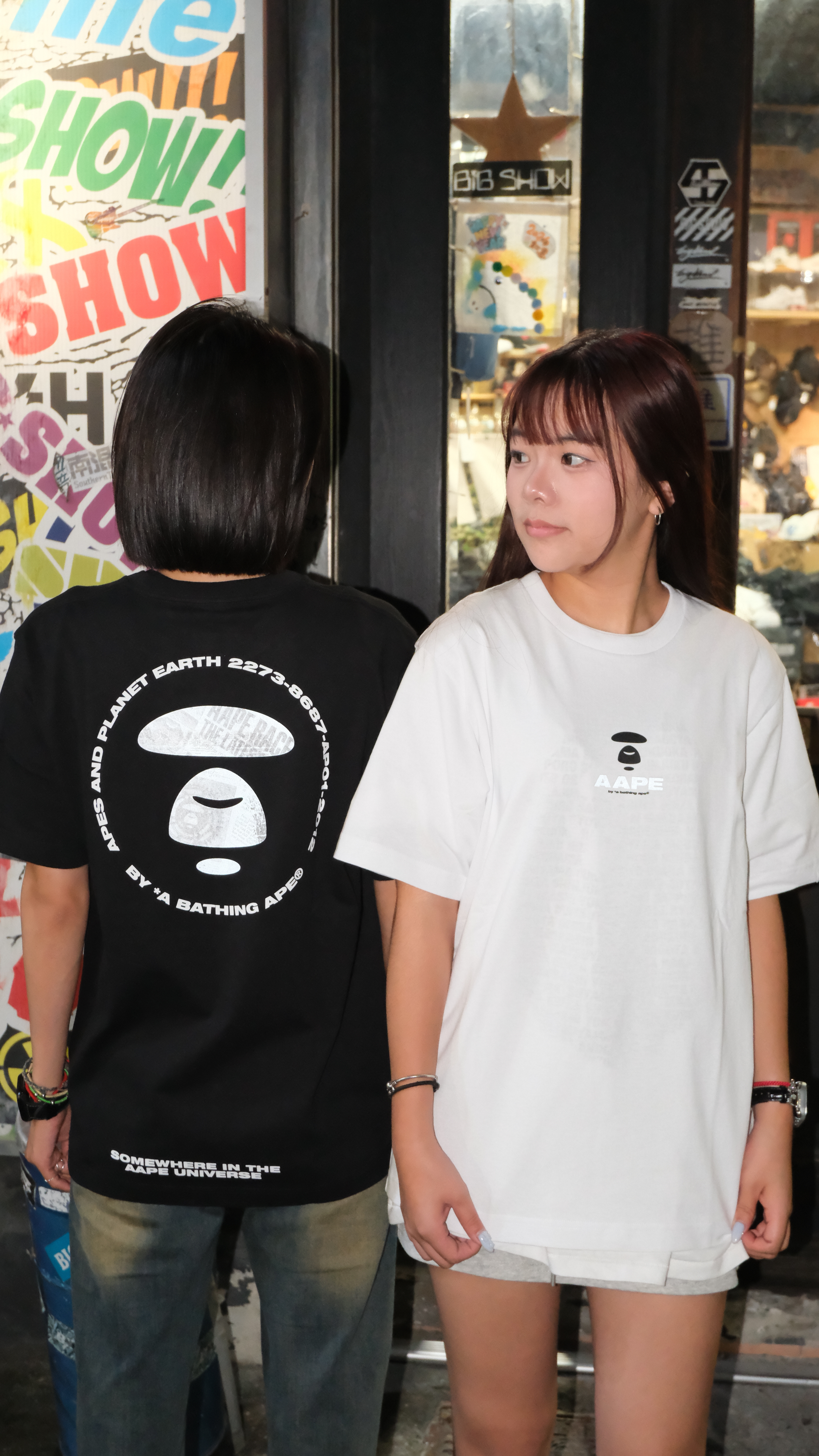 Aape 26SS 字母 圓環 猿人 短Tee AAPTEM1841XXQ 1841