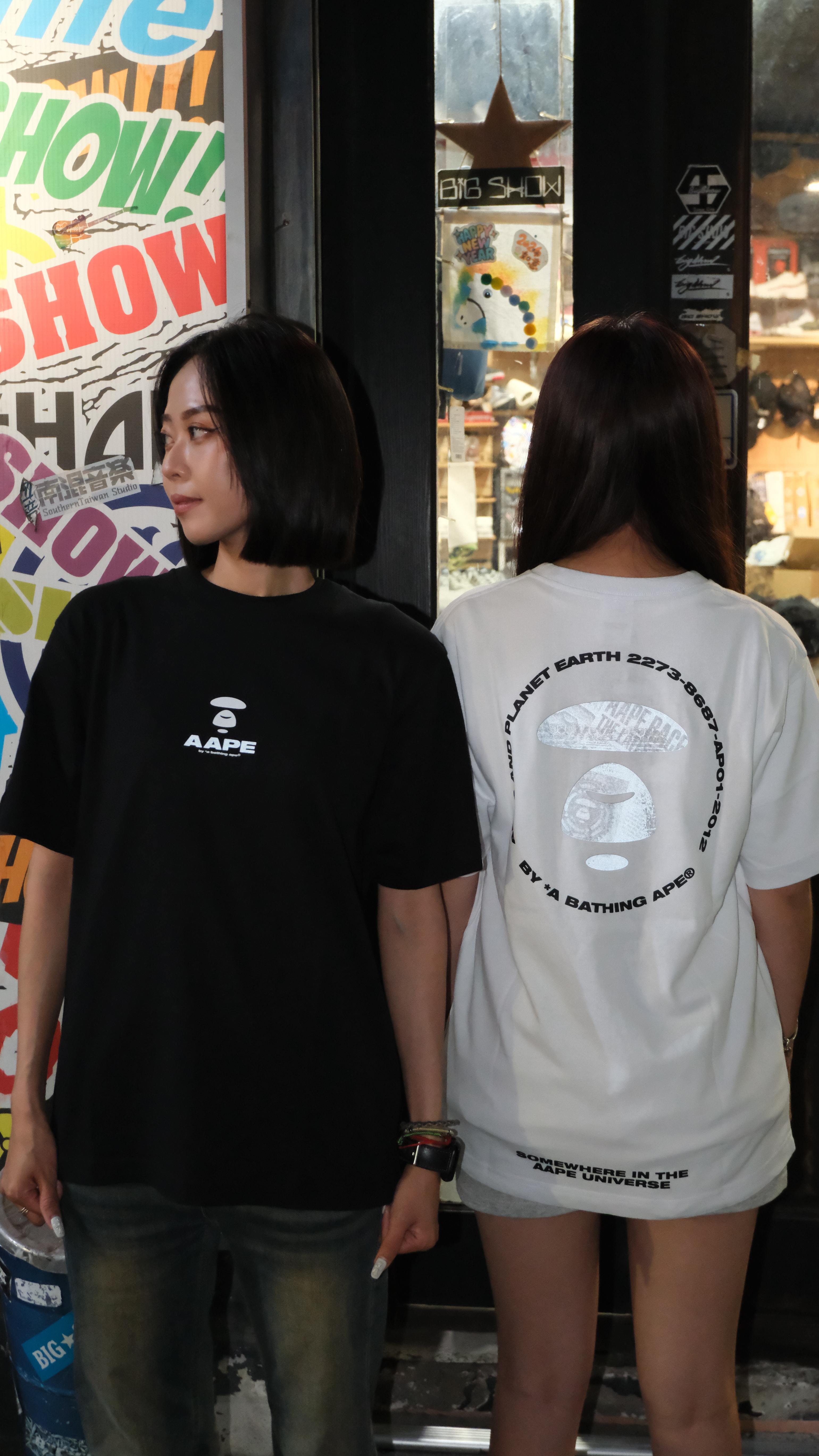 Aape 26SS 字母 圓環 猿人 短Tee AAPTEM1841XXQ 1841