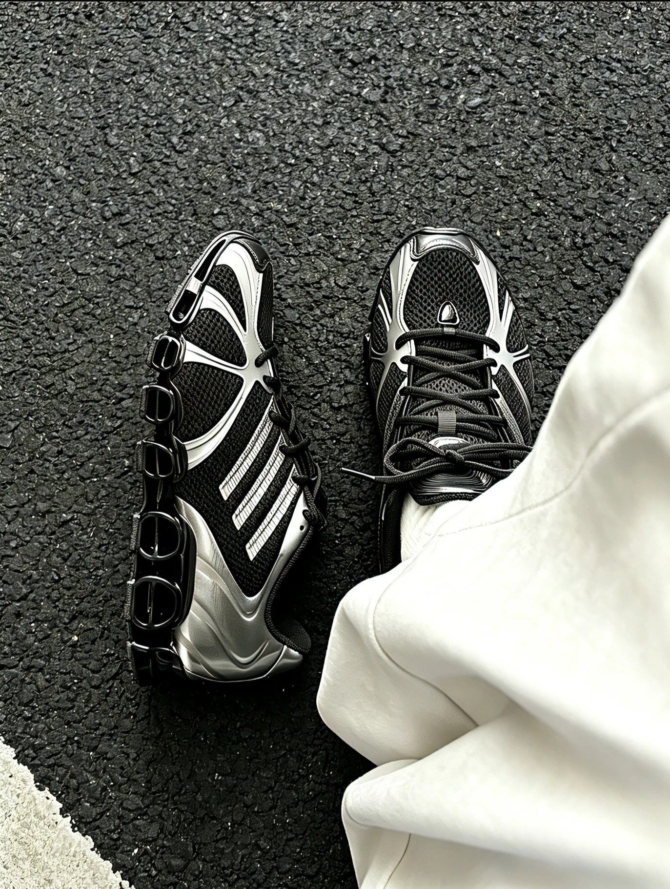 代購-Adidas Mega Ghostride Core 幽靈疾馳 極致黑