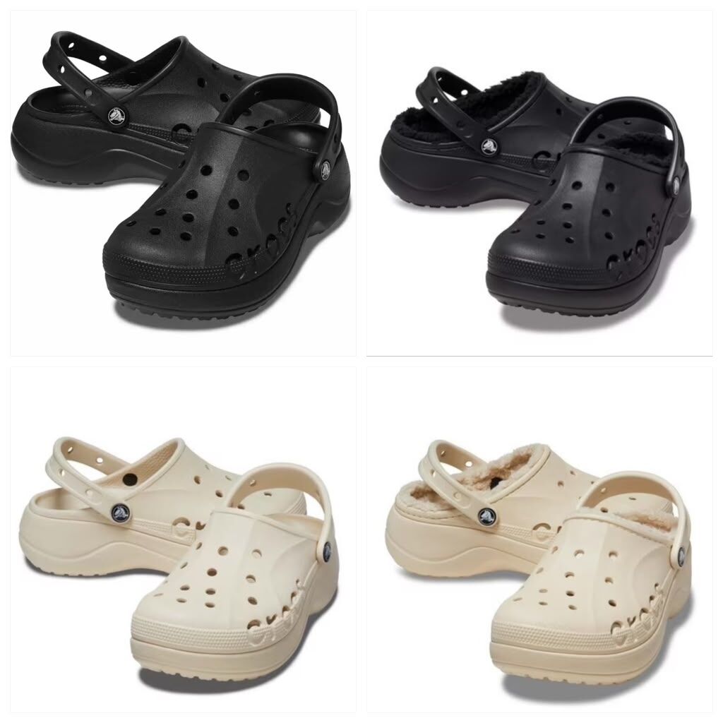【現貨】Crocs H0619505 雲朵厚底洞洞鞋（有毛及無毛款）