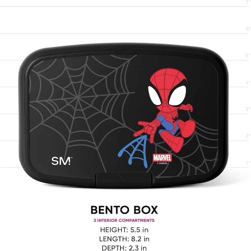 美國 Simple Modern 兒童食物盒 - Spidey