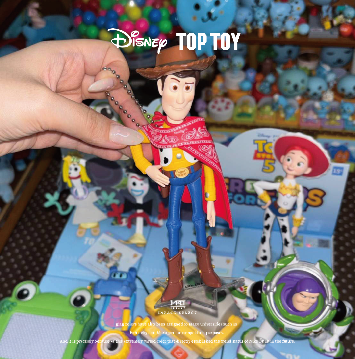 TOPTOY x DISNEY 《玩具總動員5》永遠的夥伴系列盲盒