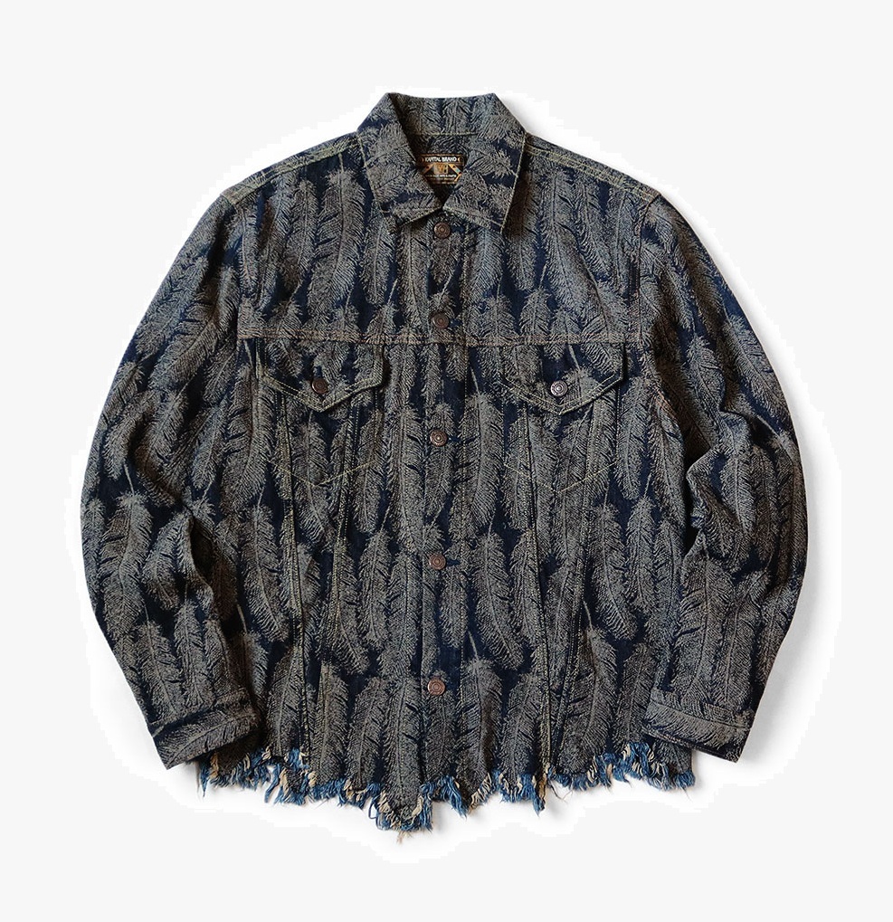 LAST PCS: KAPITAL 12oz Magpie DENIM 3rd JACKET - SIZE 3 PRE ORDER ITEM (預訂中)