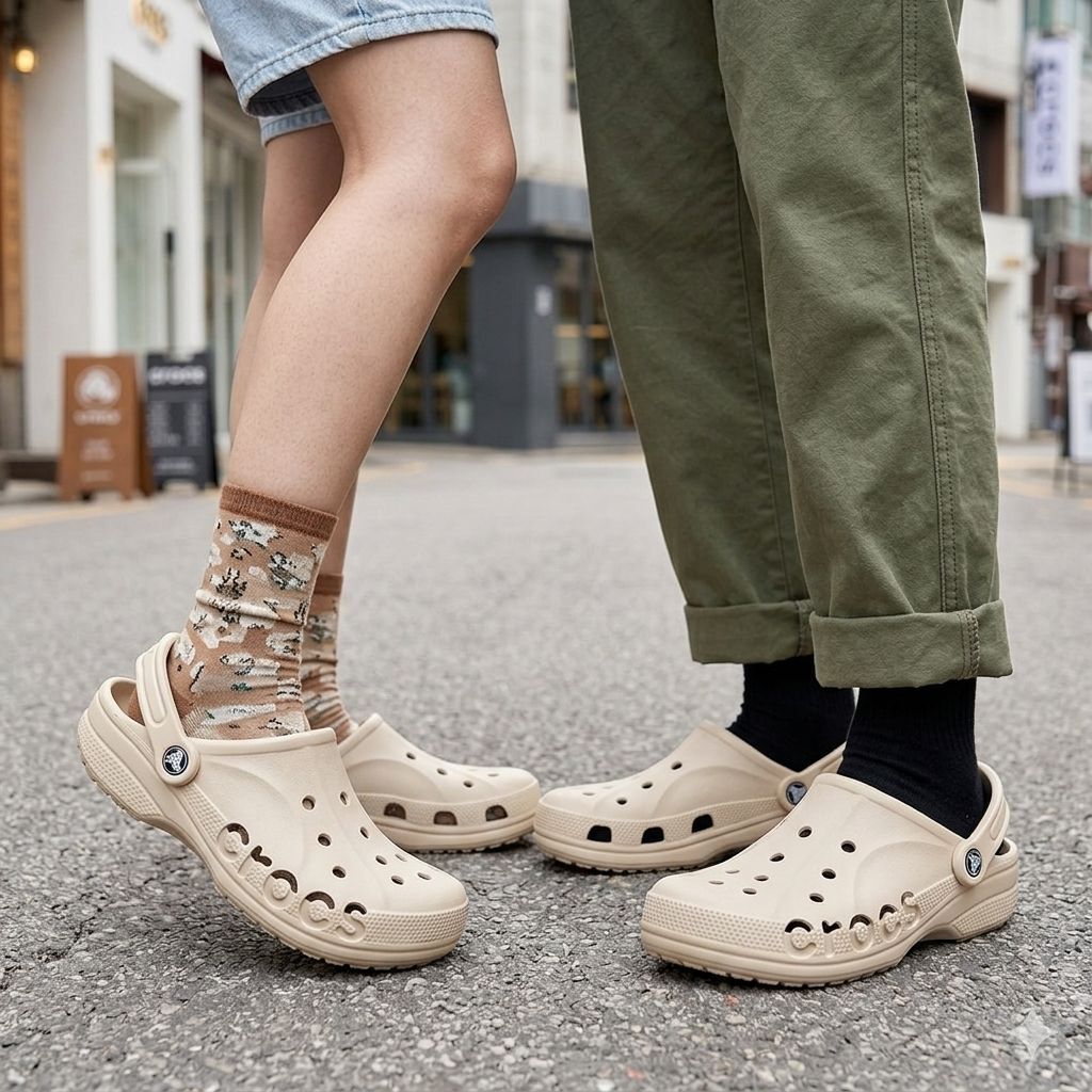 【現貨】Crocs H0619506 米色洞洞鞋