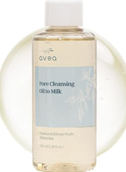 LE260619-E12 Avea 五味子潔顏油雙重護理 Omija Daily Milk To Oil (100ml) EXP:Jun. 6th, 2029（買一送一，共兩件）