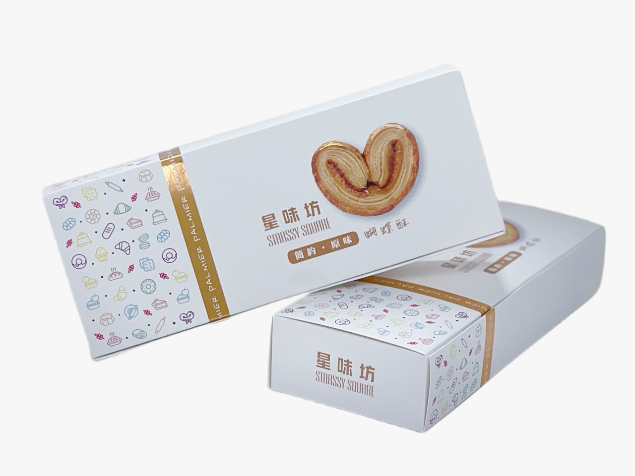 星味坊蝴蝶酥鐵罐禮16片裝丨香港製作