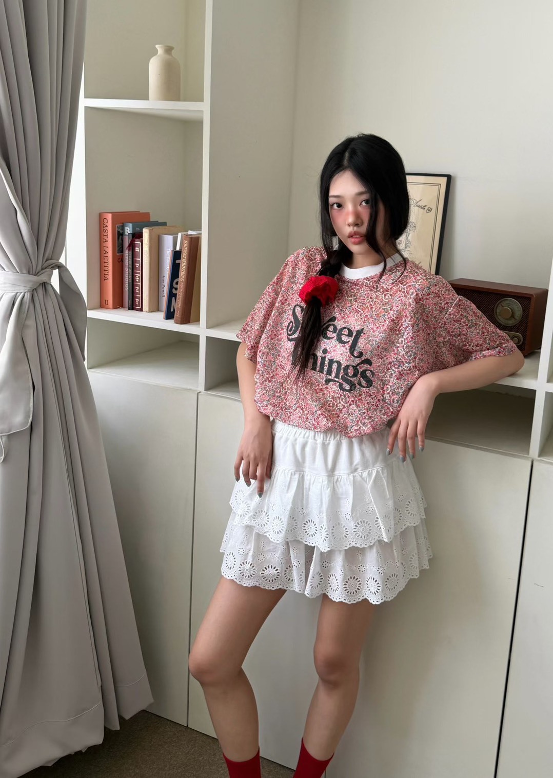 SWEET THINGS花蕾絲上衣