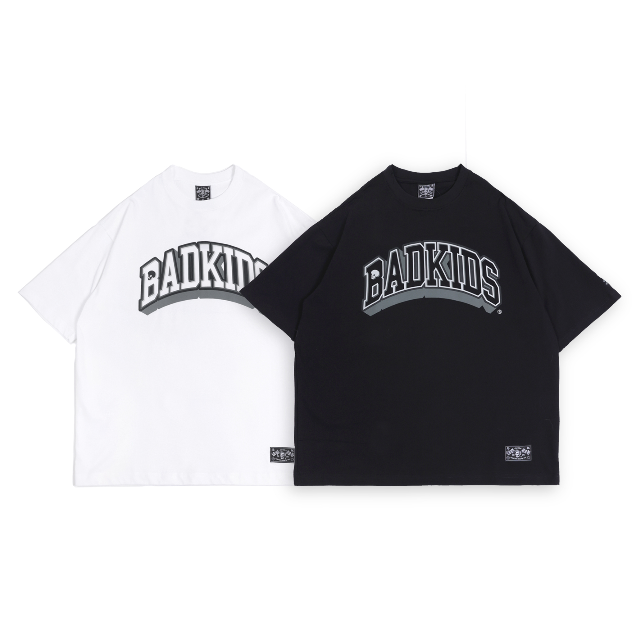 BAD KIDS 惡童 26S/S Varsity Fonts Tee (260g厚磅 OverSize 五分袖T)