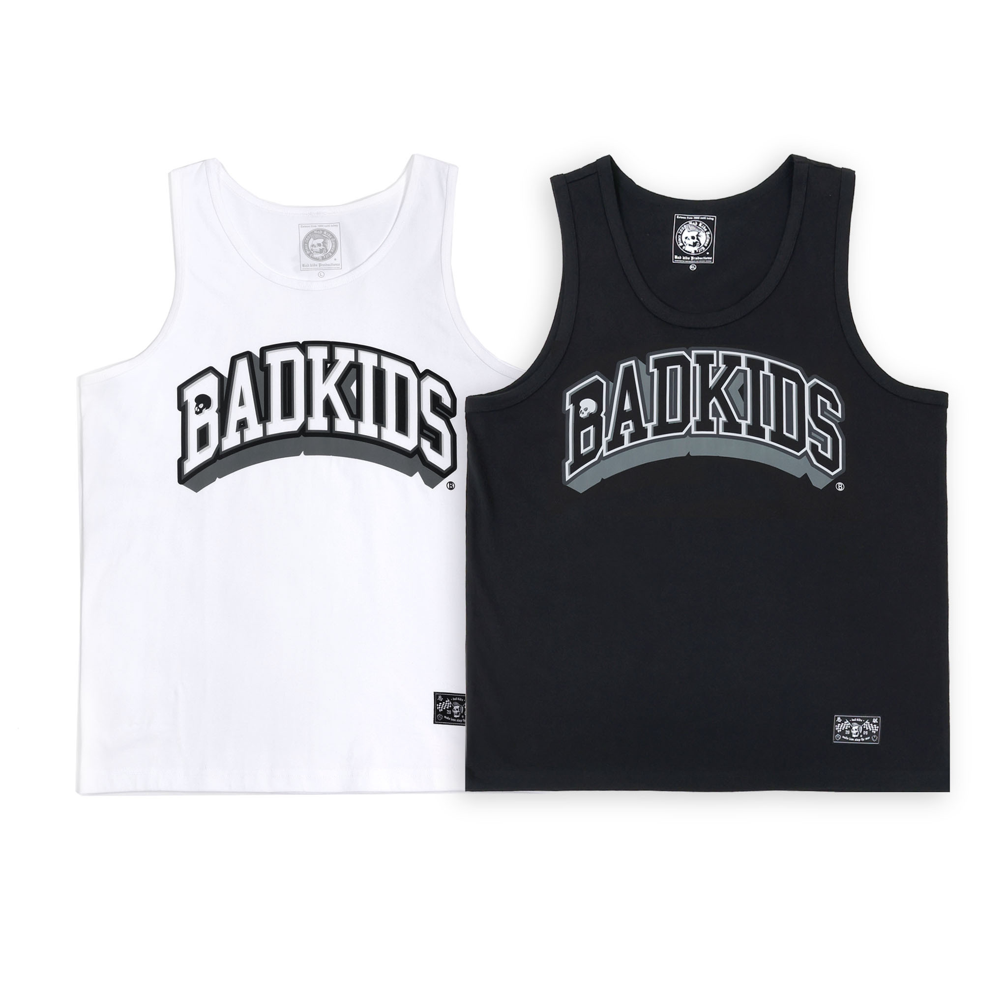 BAD KIDS 惡童 26S/S Varsity Fonts Tank top (230g 全棉加厚背心 )