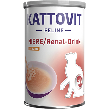Kattovit 康特維 – 貓用處方肉汁湯罐 - (腎臟)雞肉 (橙) Renal Chicken Soup 135ml (原盒12罐優惠$346)