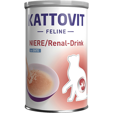 Kattovit 康特維 – 貓用處方肉汁湯罐 - (腎臟)鴨肉 (藍) Renal Duck Soup 135ml (原盒12罐優惠$346)