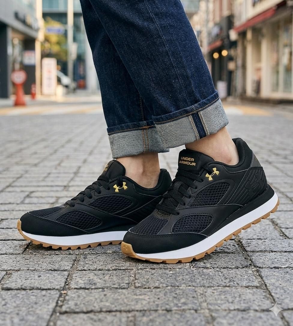 【預購】Under Armour H0619511 女裝黑色運動鞋