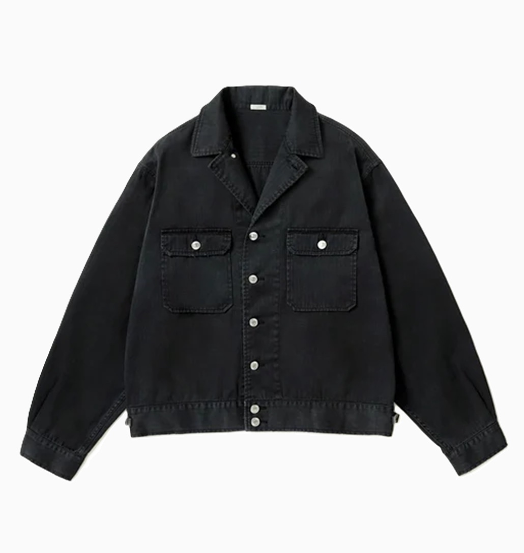 A.PRESSE 2026 VINTAGE US ARMY M-42 FIELD JACKET - BLACK PRE ORDER ITEM (預訂中)